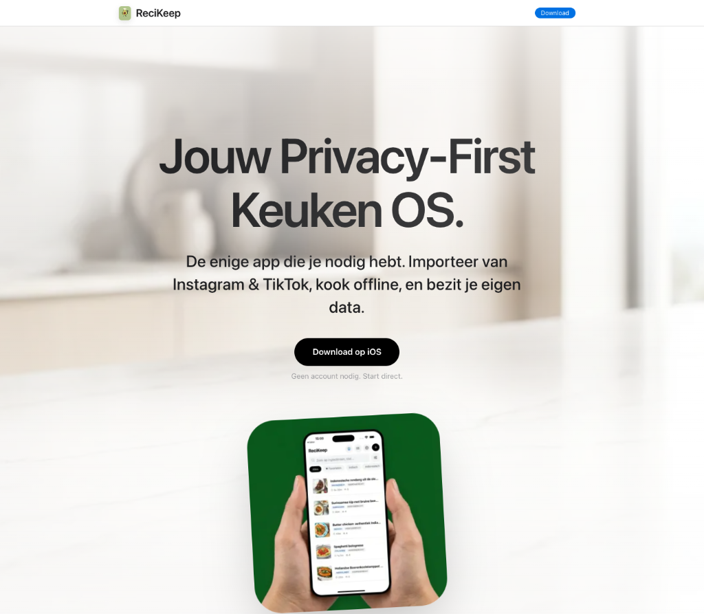 ReciKeep App